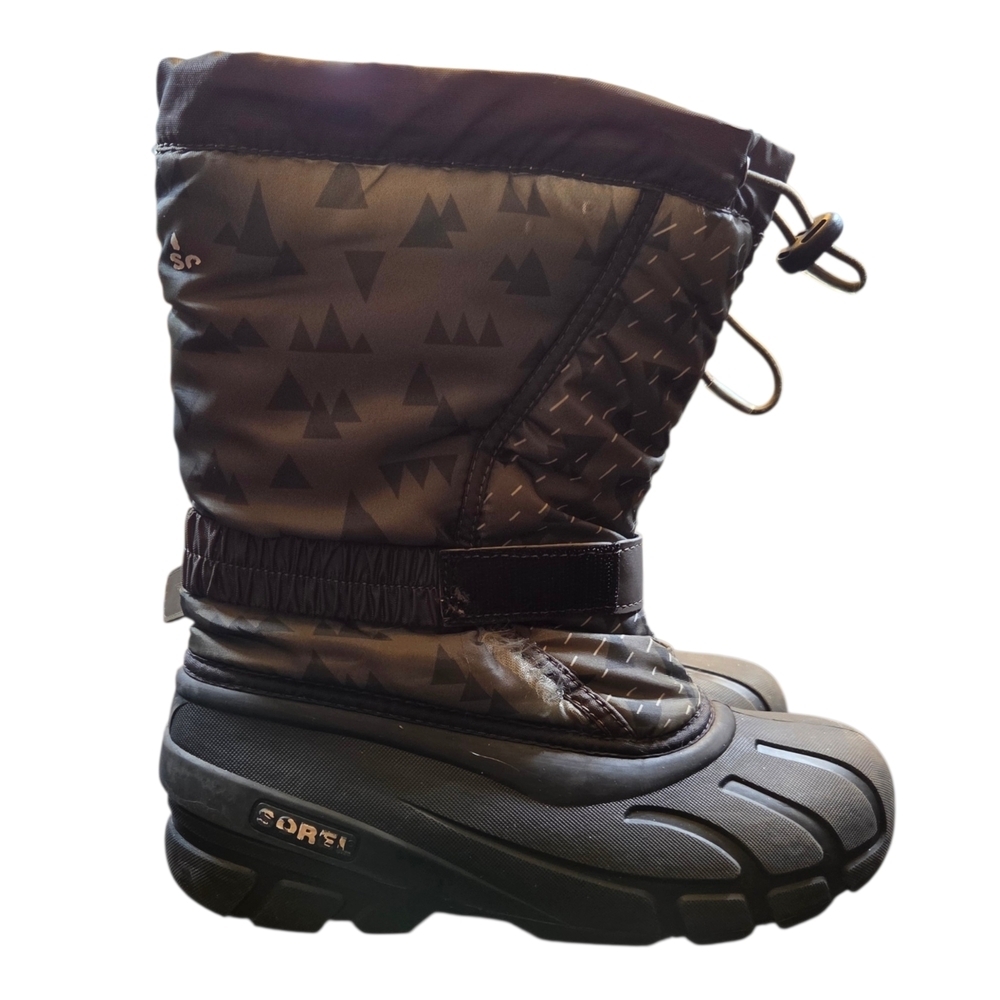 Sorel Men's Flurry Green Winter Boots Size 6 - Picture 2 of 8